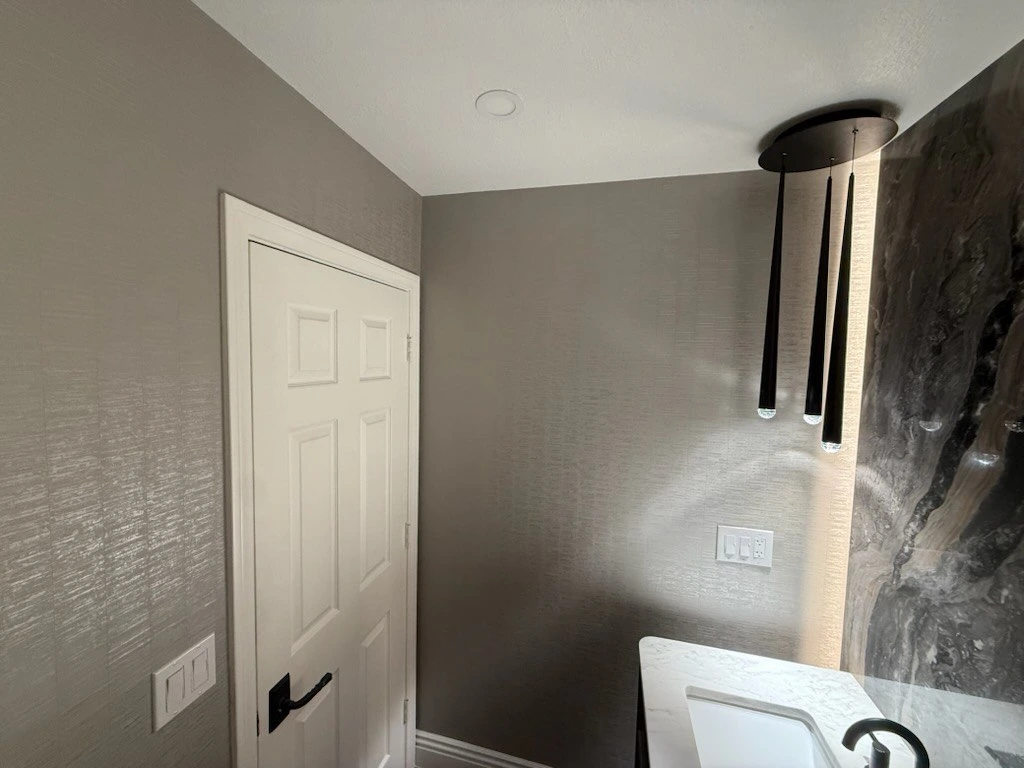 Residential wallpaper installation Houston